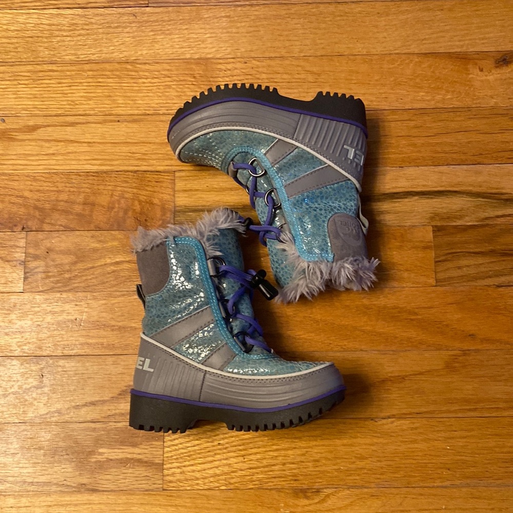 SOREL Kids Snow Boots, Size 9